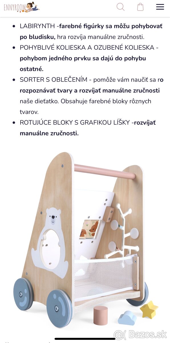 Drevenné chodítko - 7