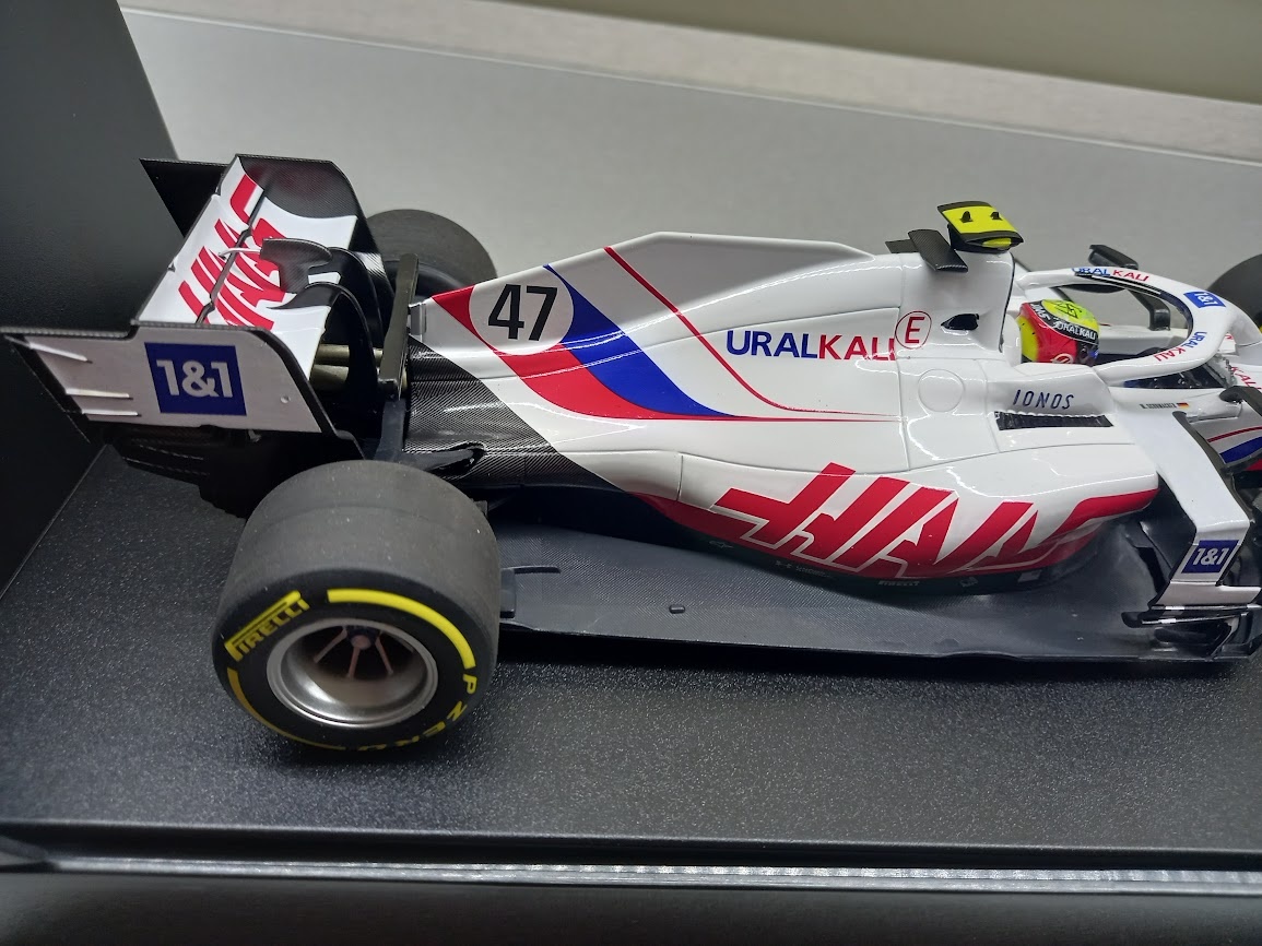 F1 URALKALI HAAS VF-21 GP BAHRAIN 2021 MICK SCHUMACHER 1:18 - 7