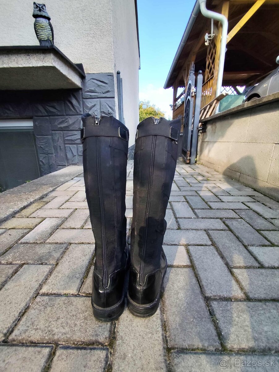 zimné jazdecké čižmy značky HKM veľkosť 35 - 7