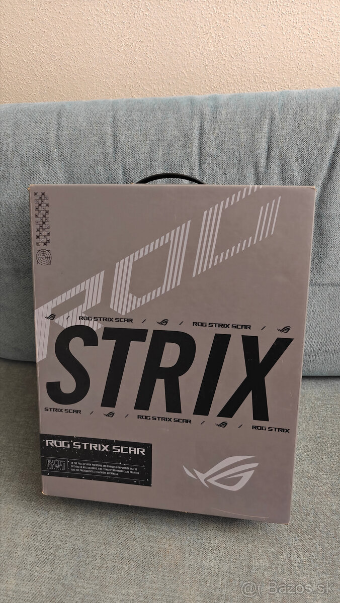 Predám herný notebook ASUS ROG Strix SCAR 16 G634JZ - 7