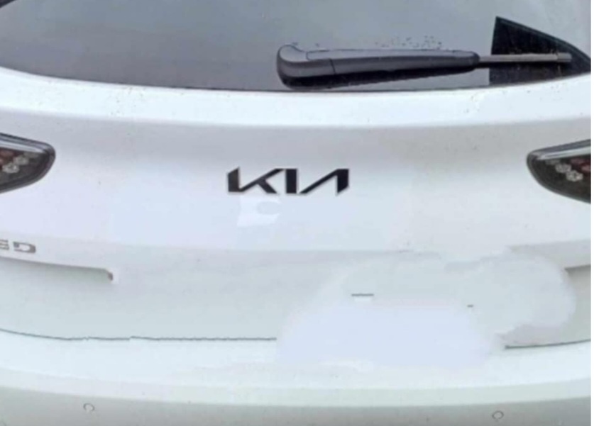 Kia logo cierne /nalepky/ - 7
