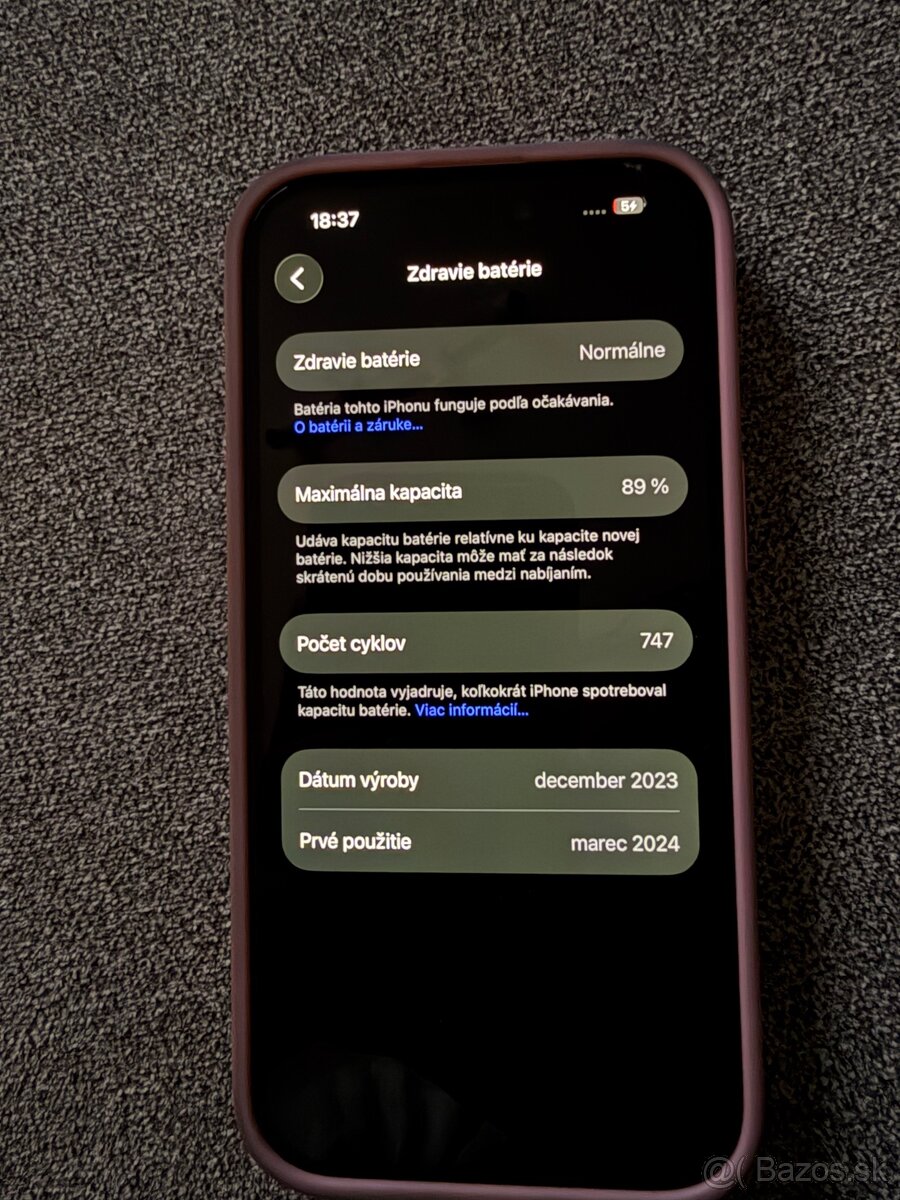 Predám iPhone 15 128 GB - 7