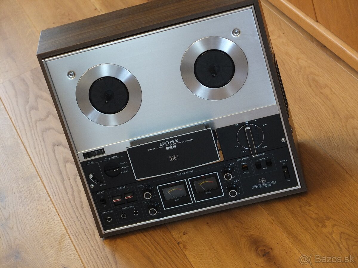SONY TC-377Stereo Tape Recorder(1973-1976)Top stav - 7