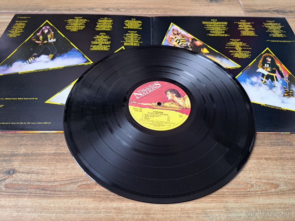 Lp STRYPER - To Hell with The Devil - 7