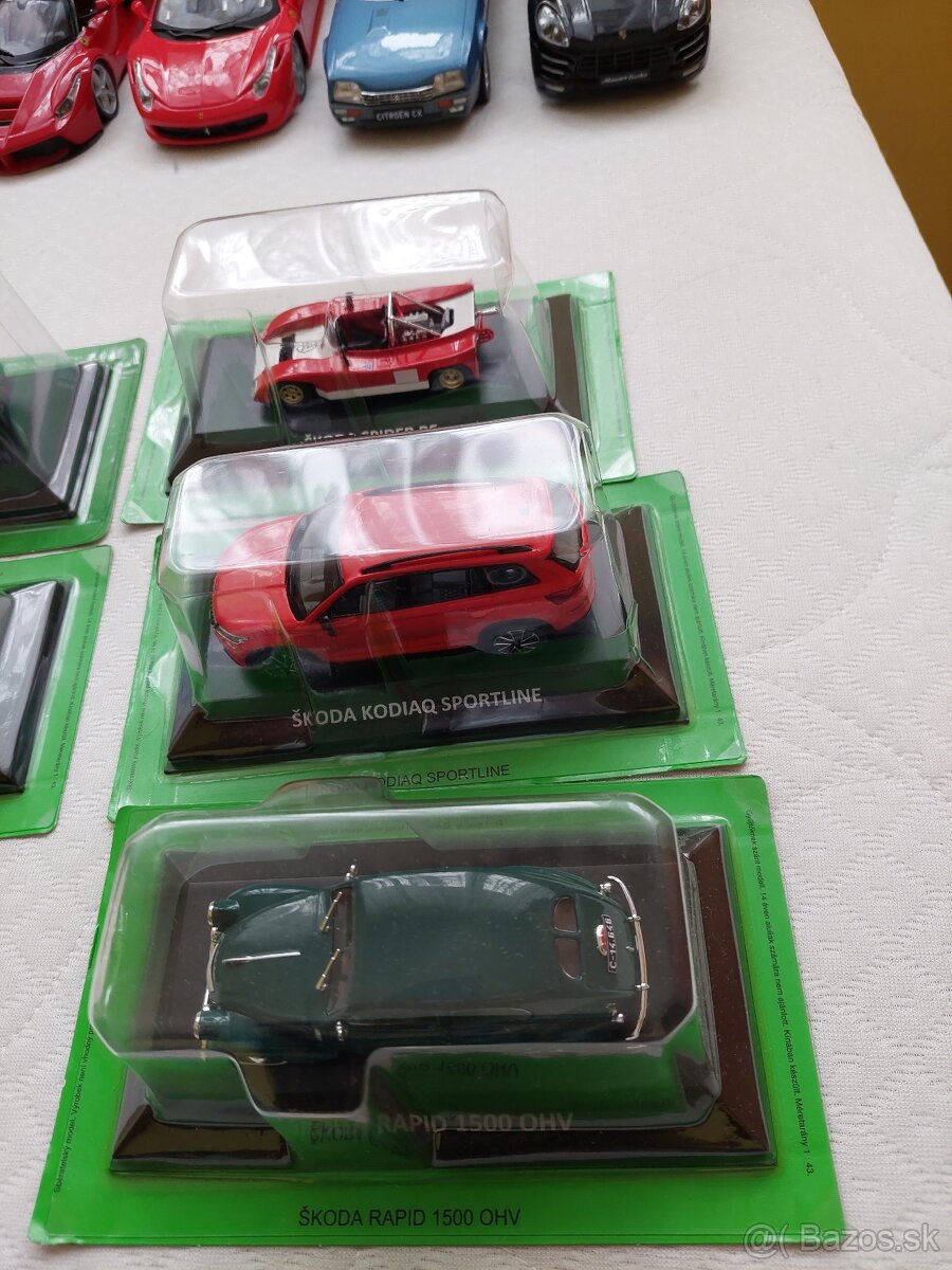 Zbierka áut 1:43 - 7