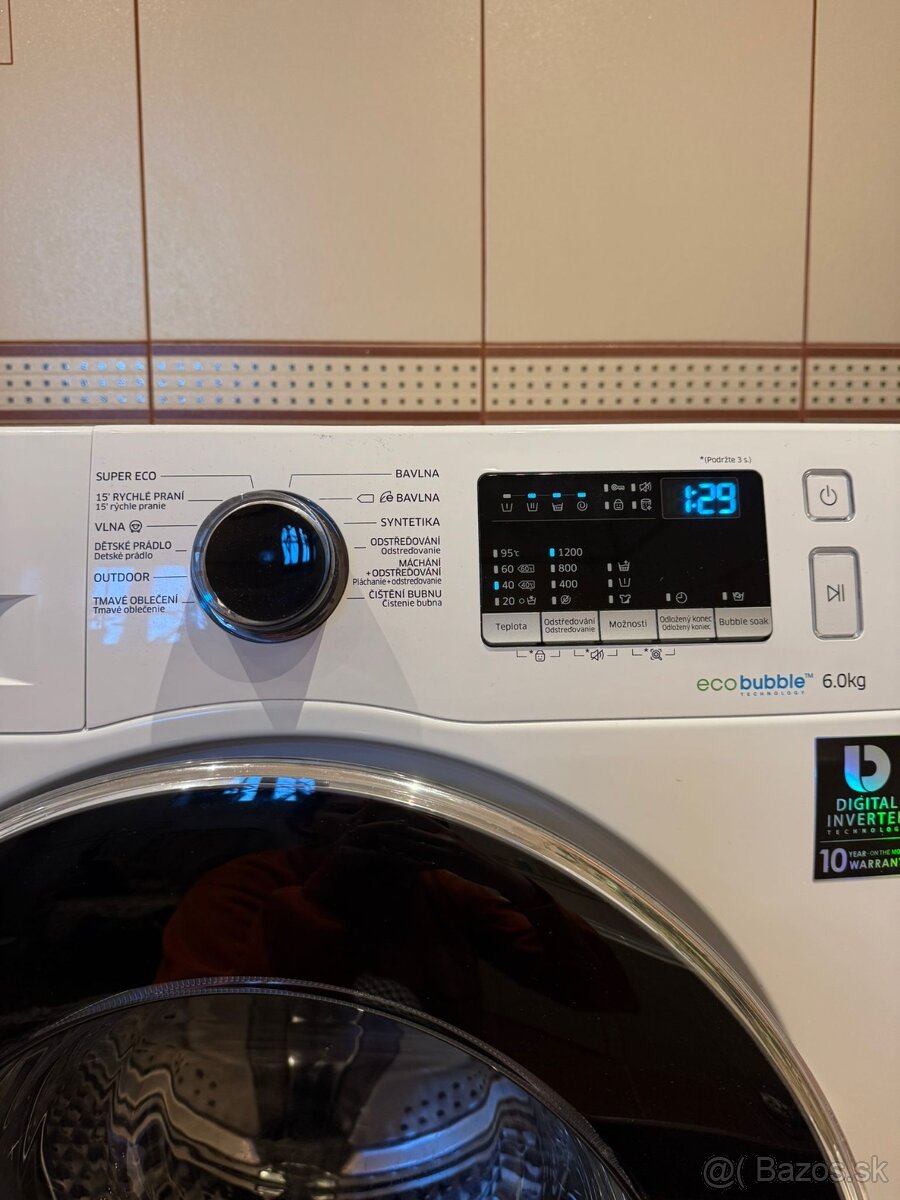 Pračka samusng ecobubble 6kg slim - 7