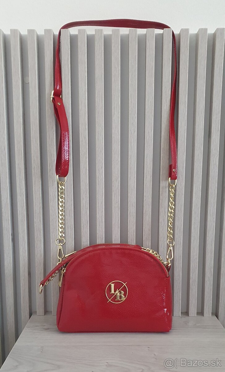 Nová červená LB kabelka - 7