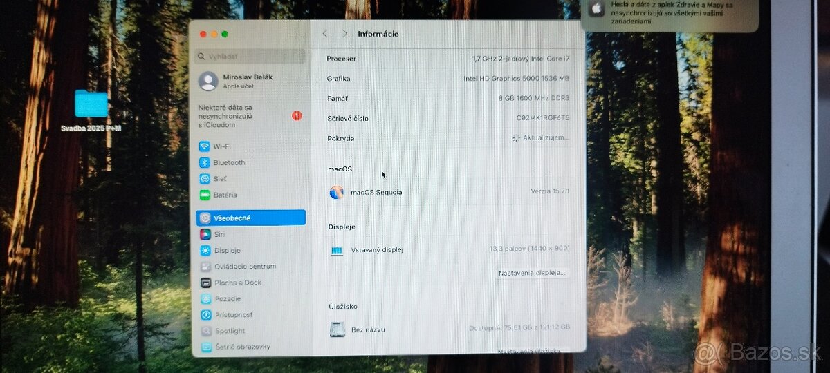 Apple Macbook Air core i7 8Gb ram - 7