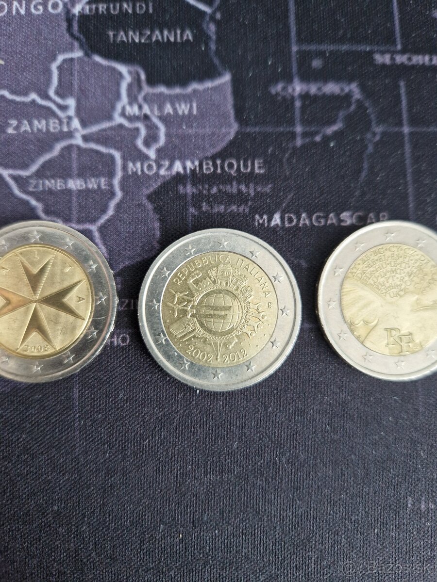 Zberateľské 2 Eurové mince - 7