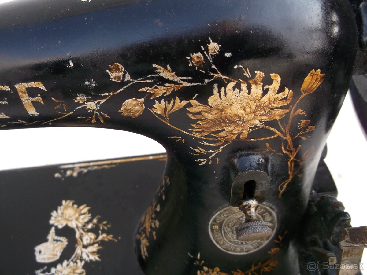 STAROŽITHÝ ŠIJACÍ STROJ. - 7