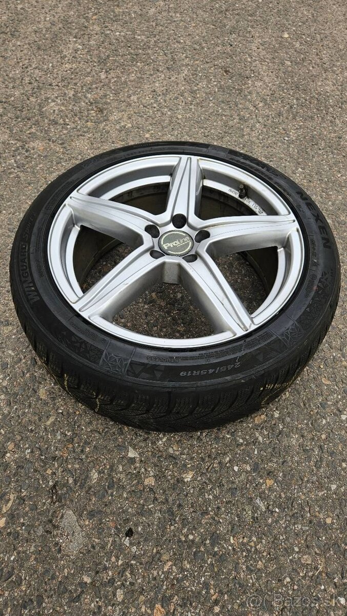 Alu kola 19" Proline 5x112 pneu Nexen 245/ - 7