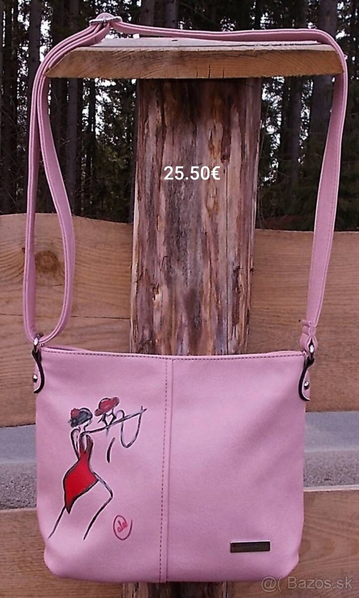 Kabelky, batohy. originál maľba/art/handmade 1,časť - 7