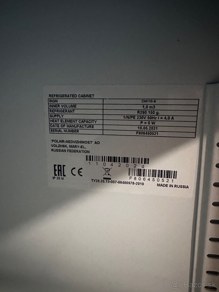 Chladiaca vitrina Polair - 7