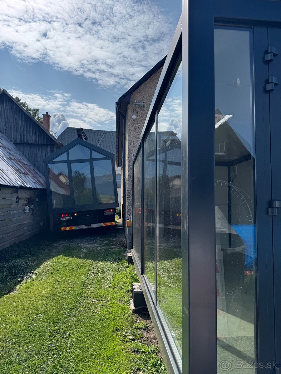 Obytný modulový poschodový kontajner tiny house, chalet - 7