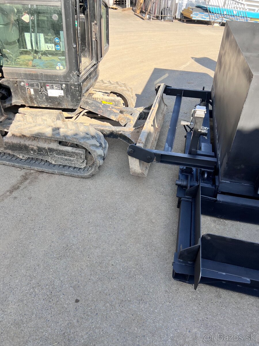 Posypávač krajníc,stranový finišer krajníc hydraulicky - 7