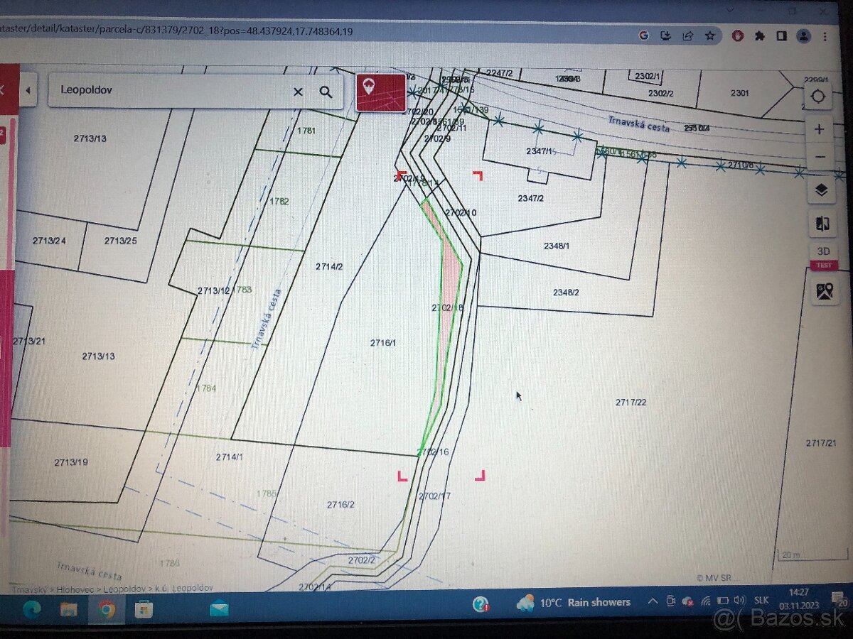 Pozemok Leopoldov-Hlohovec - 7