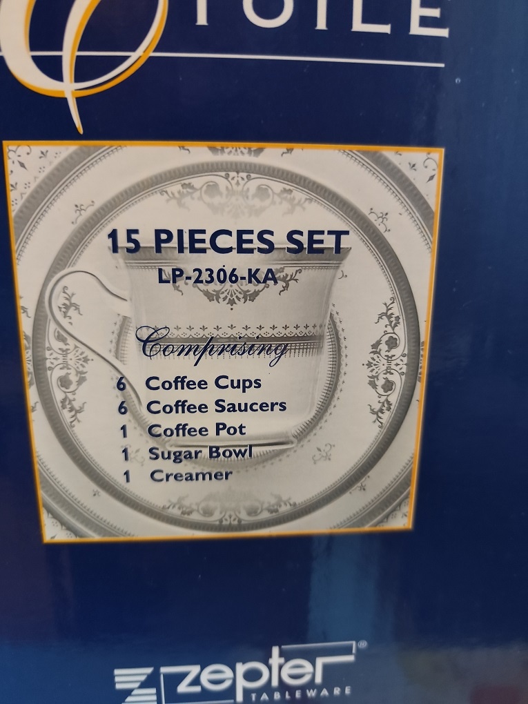 Zepter kávová súprava - 7