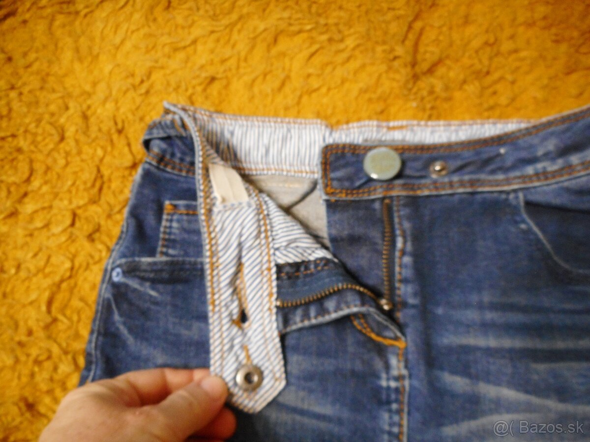 2x dievčenská riflová suknička - 7