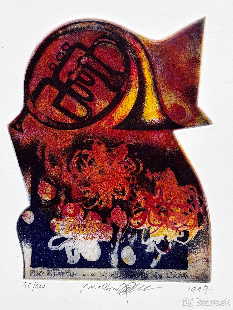 Marian Komáček - kolekcia exlbirisov - 7