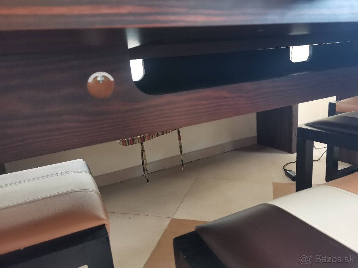 Masívny stôl D 200x S 90 x V 78 - 7