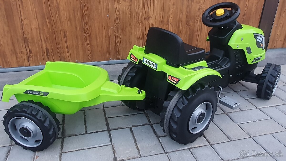 Smoby Šliapací traktor Farmer XL zelený - 7