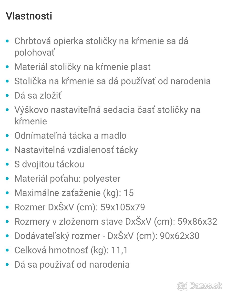 Jedalenska stolicka Peg Perego Siesta Follow me - 7