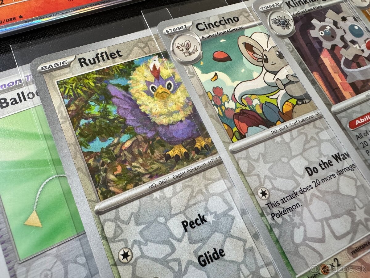 Pokemón PREM. balík 1: 100ks kariet v obaloch s EX + darčeky - 7