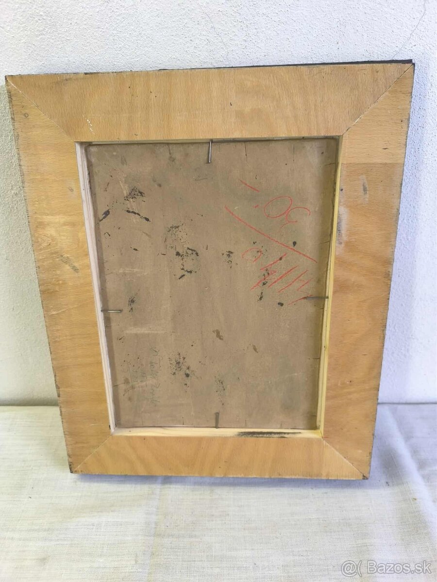 Stará olejomaľba - 7