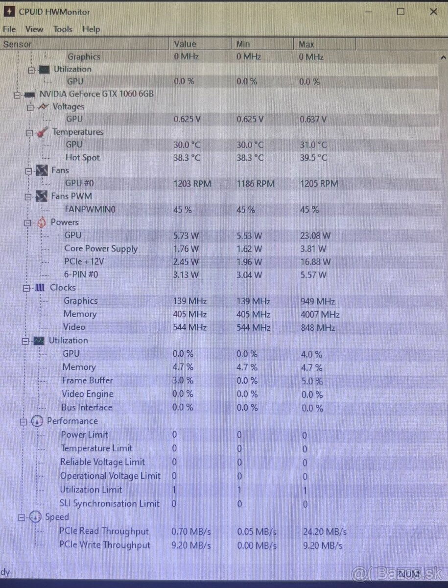 Herný PC i5-6600K (4,4 ghz) / GTX 1060 6gb / 24GB RAM - 7