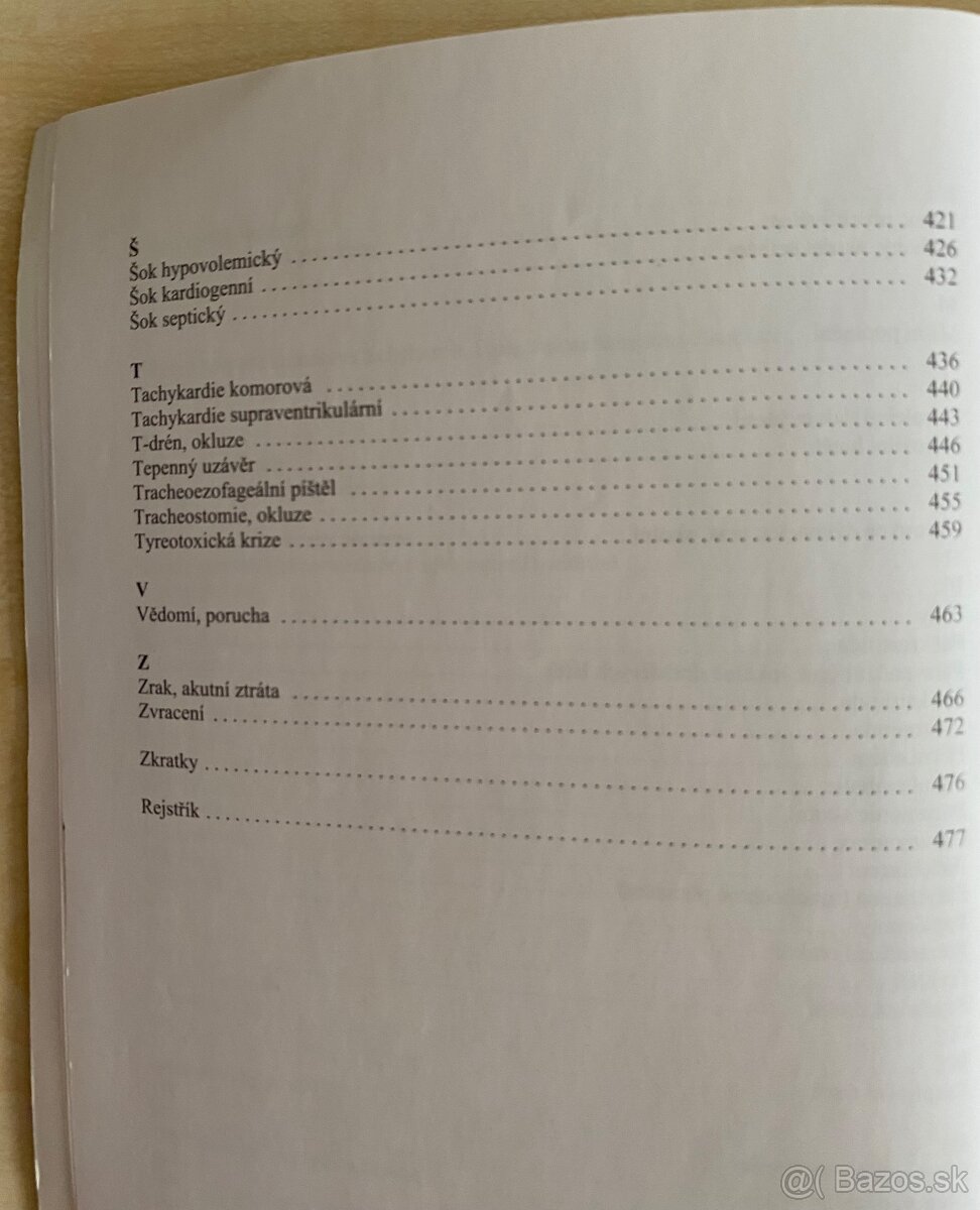 Sestra a akutní stavy od A po Z - 7