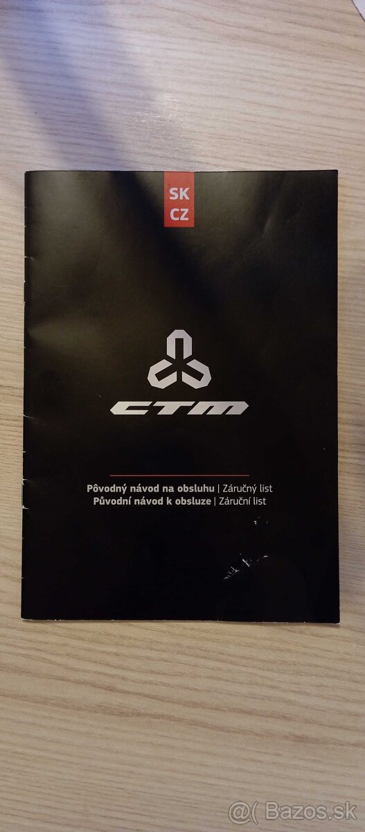 Predám horský bicykel značky: ctm Terrano 1.0 - 7