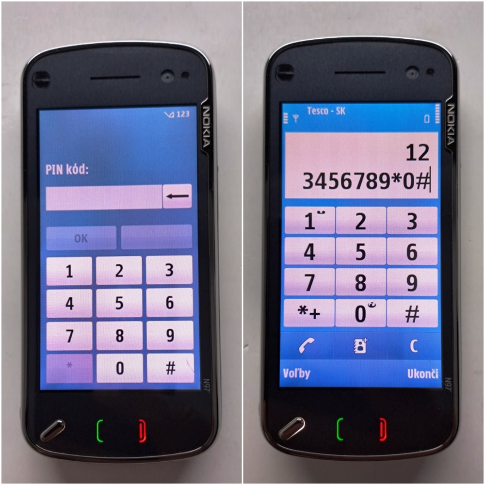 NOKIA N97 Prevolaných má doposiaľ len 23 min.TOP - 7