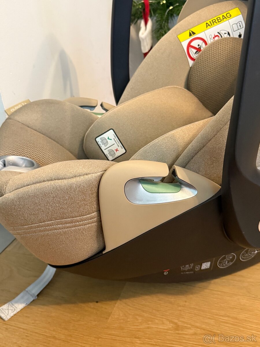 Vajíčko cybex Cloud T plus Cozy beige 🤎🧸 - 7