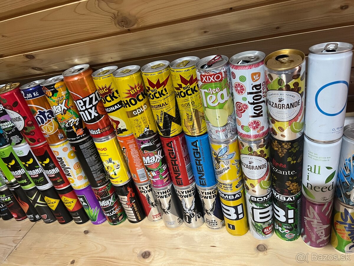 Zbierka plechoviek monster,tiger,bigshock,rockstar,semtex - 7