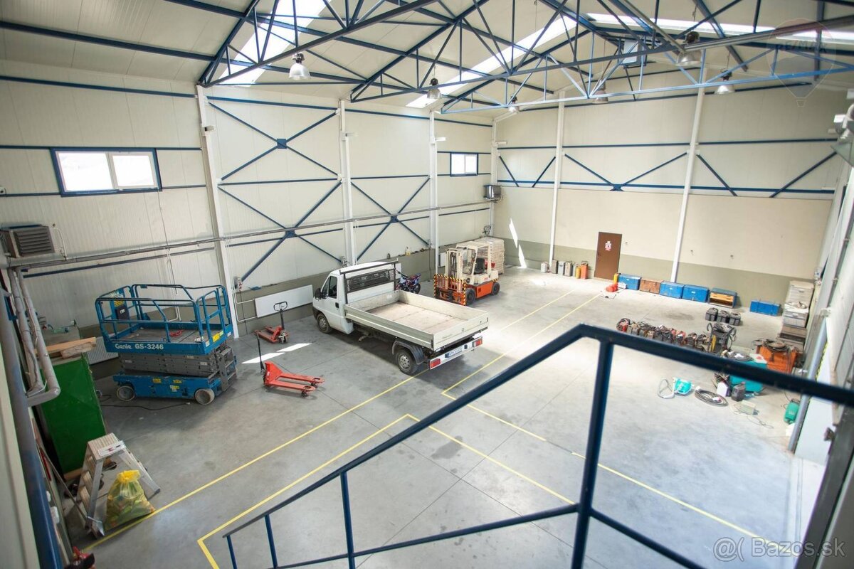 Na predaj moderná hala s administratívnym a sociálnym zázemí - 7