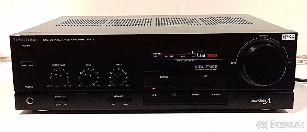 Zostava TECHNICS gramo,equalizer,tuner,CD,deck,zosiln. = M02 - 7