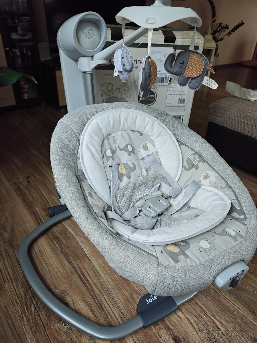 Elektrická hojdačka Joie Serina 2in1 - 7