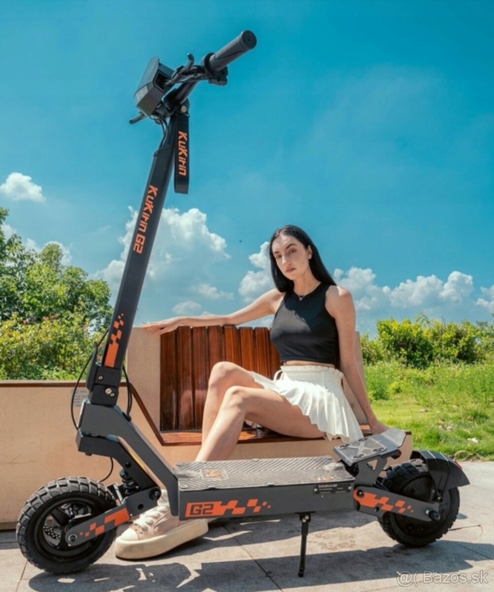 Nová e-kolobežka KuKirin G2 2025 - 1200W - 7