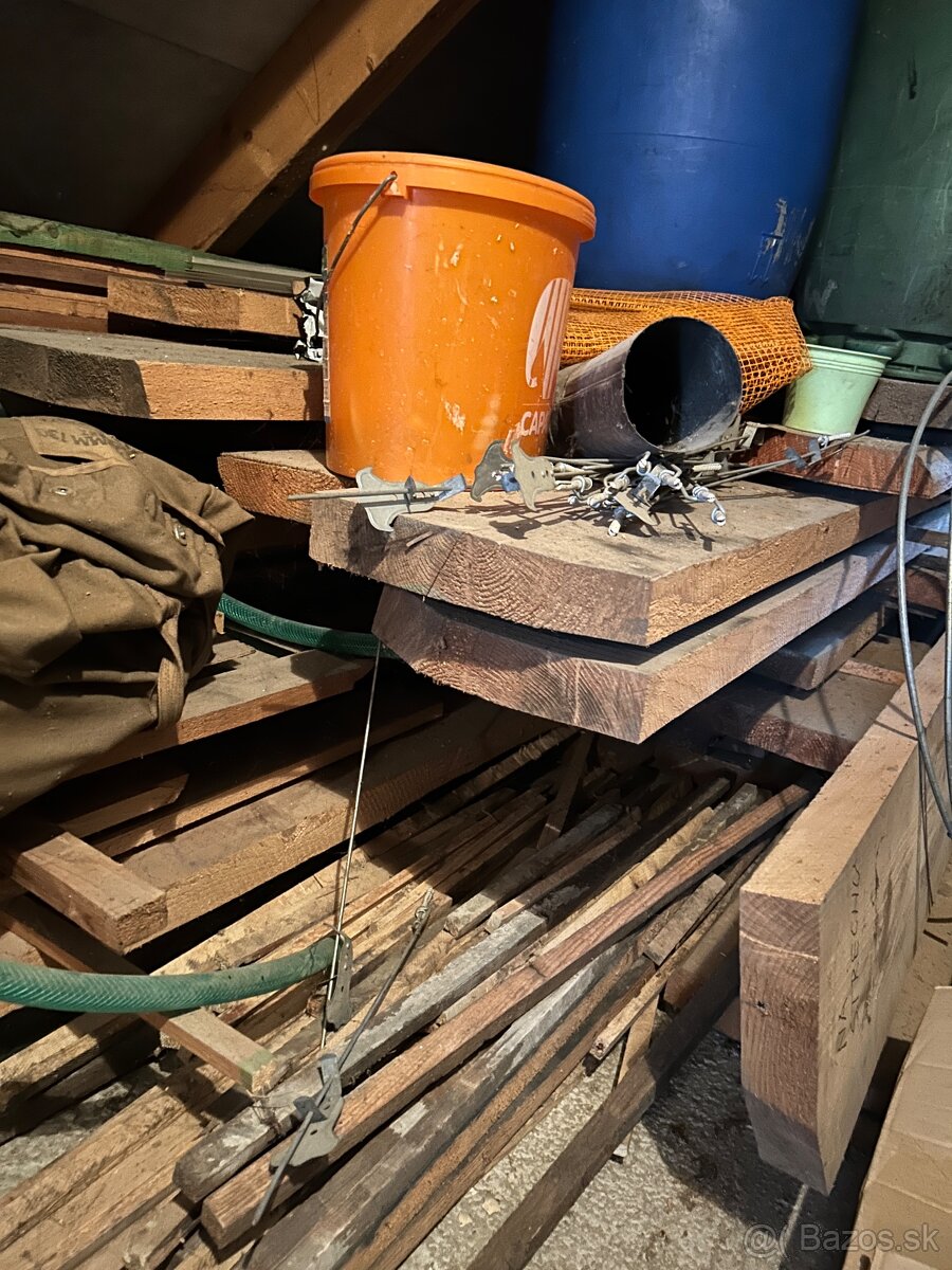 Predám drevené dosky, hranoly, foršty - 7