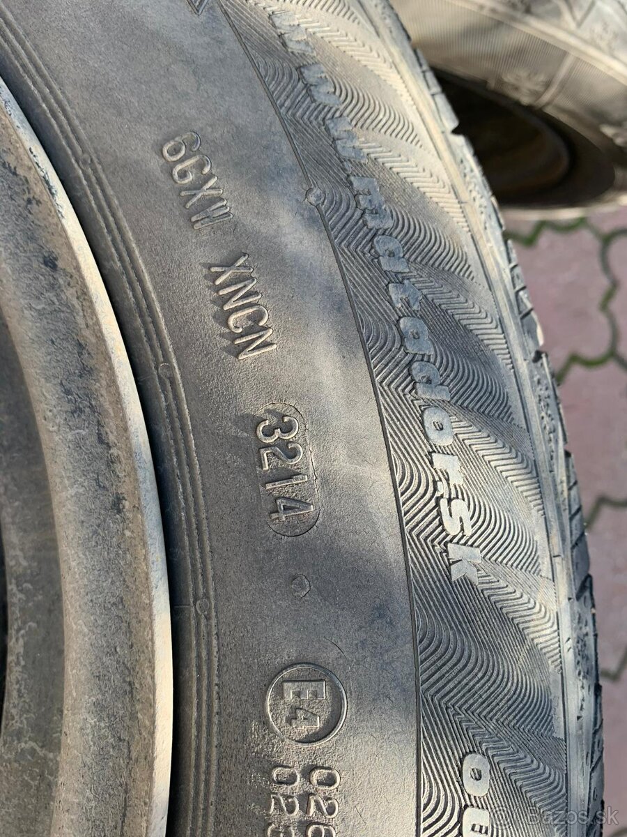 Plechove disky r16 audi vw, zimne gumy 205/60 r16 - 7