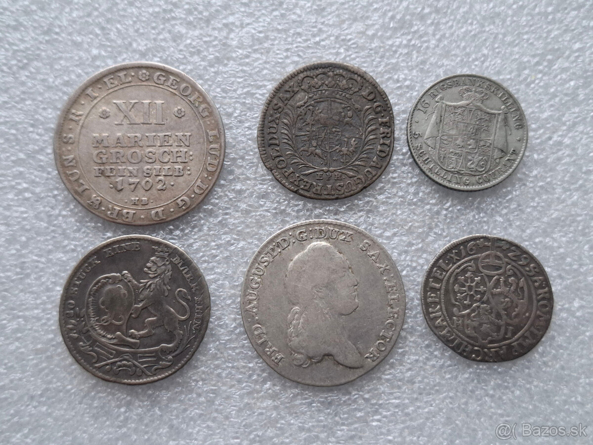 mince Nemecko - stare staty z pred 1871 - 7