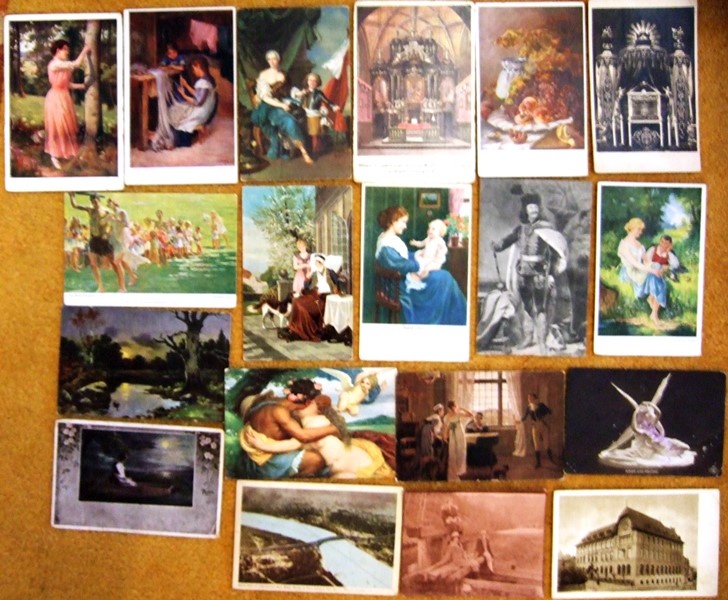 dobové pohľadnice miest a iné - 7