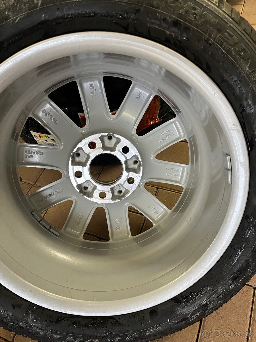 205/55R16 komplet zimné 2 kolesa Mb A/BDunlop - 7