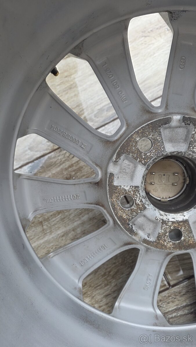 Predam orginal Audi elektrony 5x112 R17 et38 J7,5 - 7