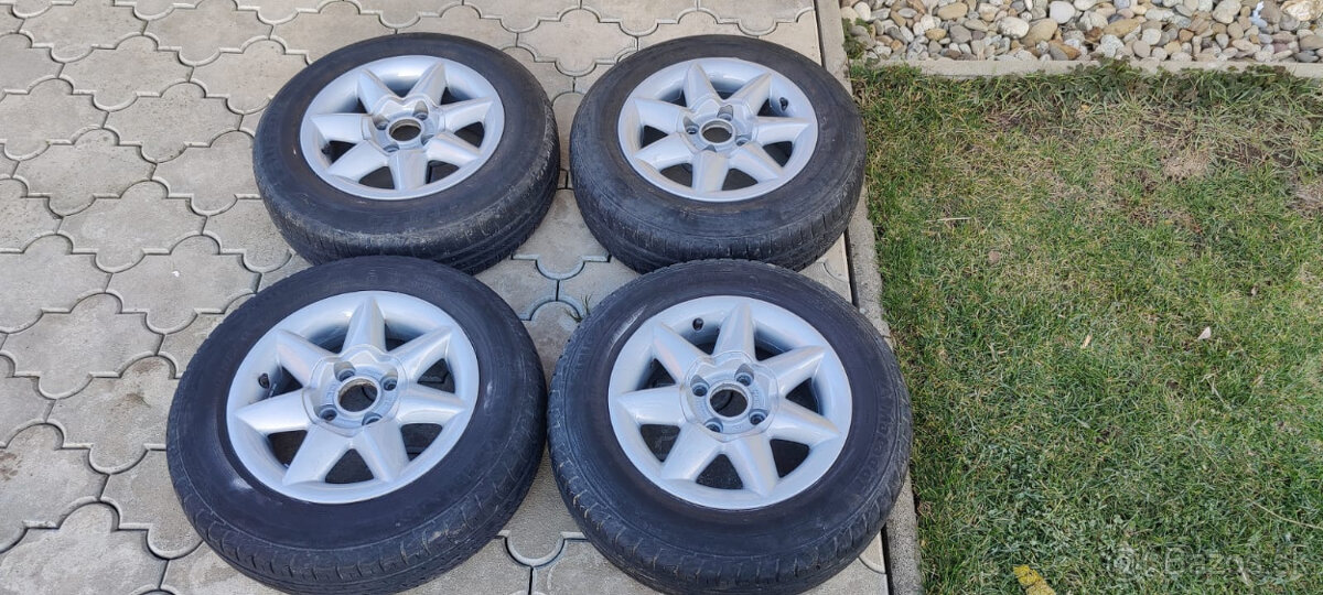 Predám hliníkové disky R13 4x100 Ronal - 7