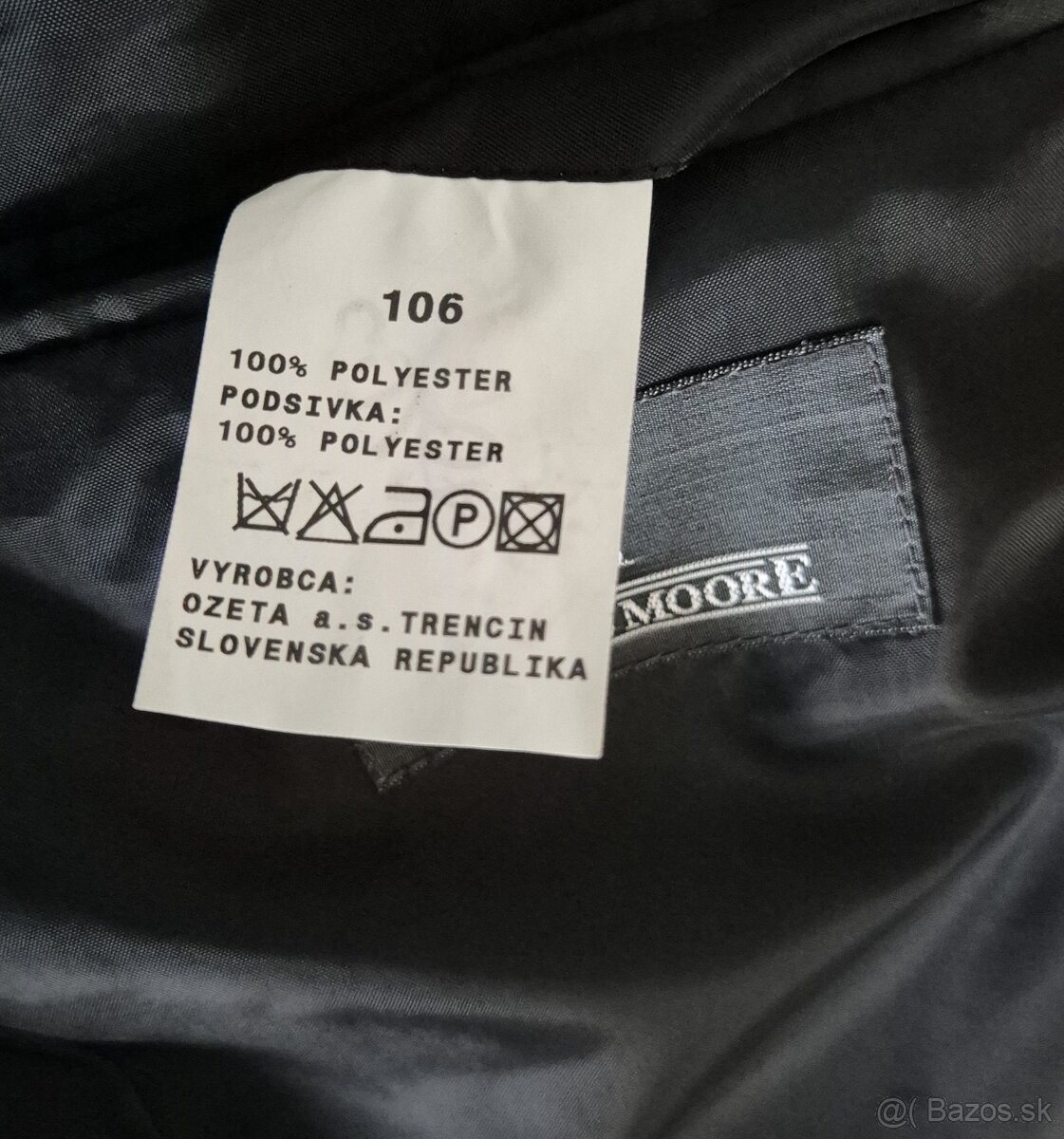 Pánsky oblek Daniel Moore šedý - poštovné zdarma - 7