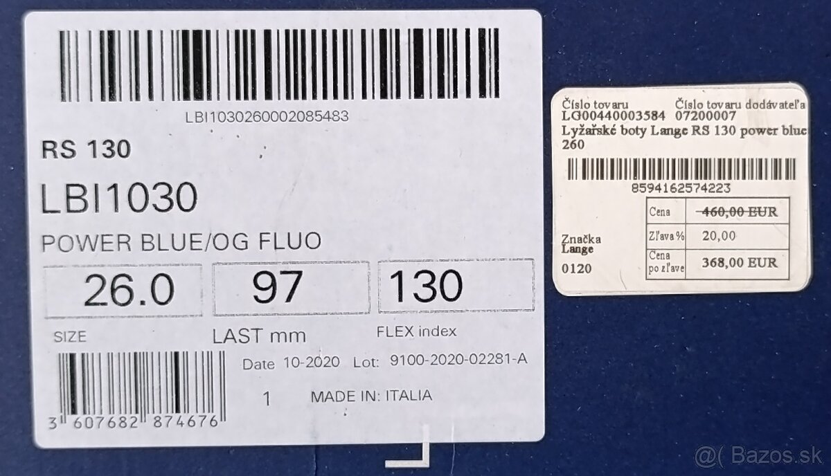 lyžiarky Lange RS 130 - 7