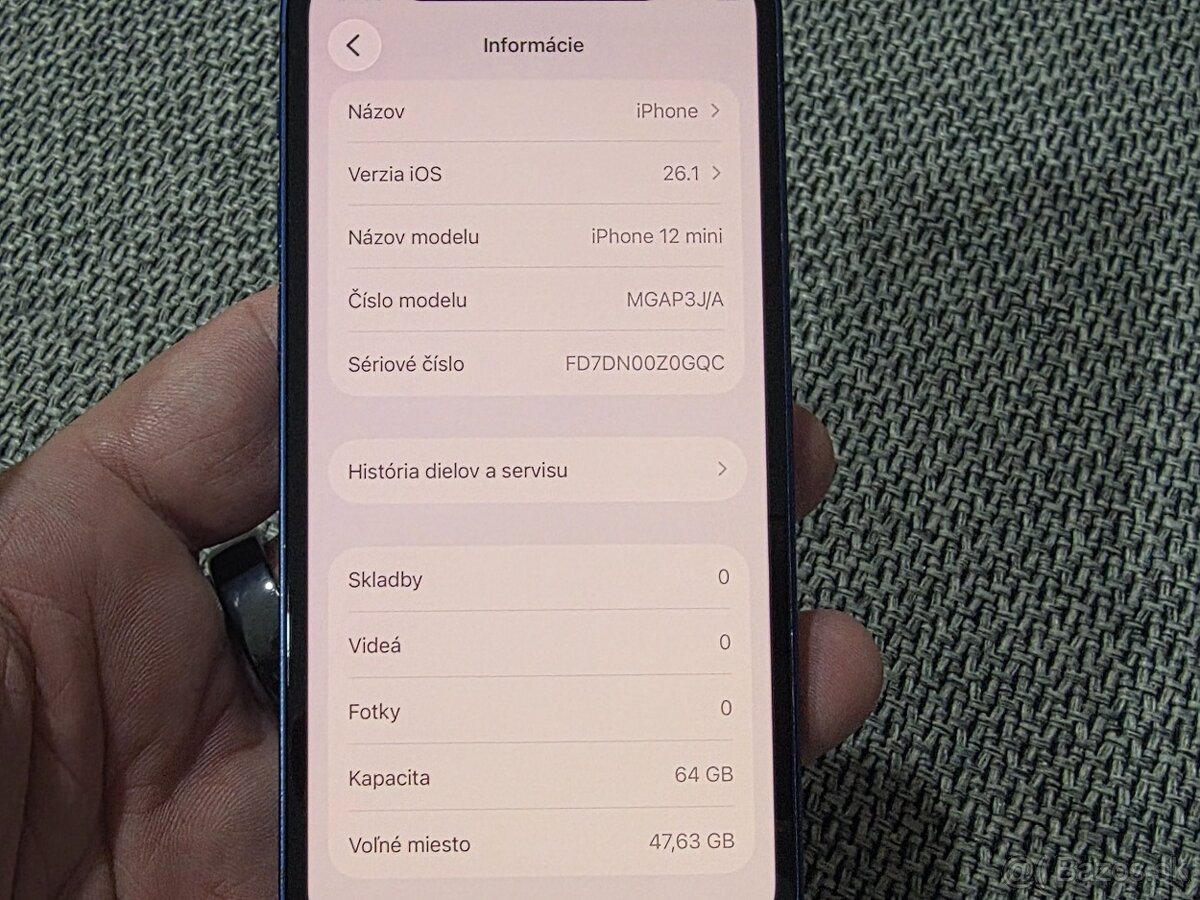 Iphone 12 mini 64GB Blue - 7