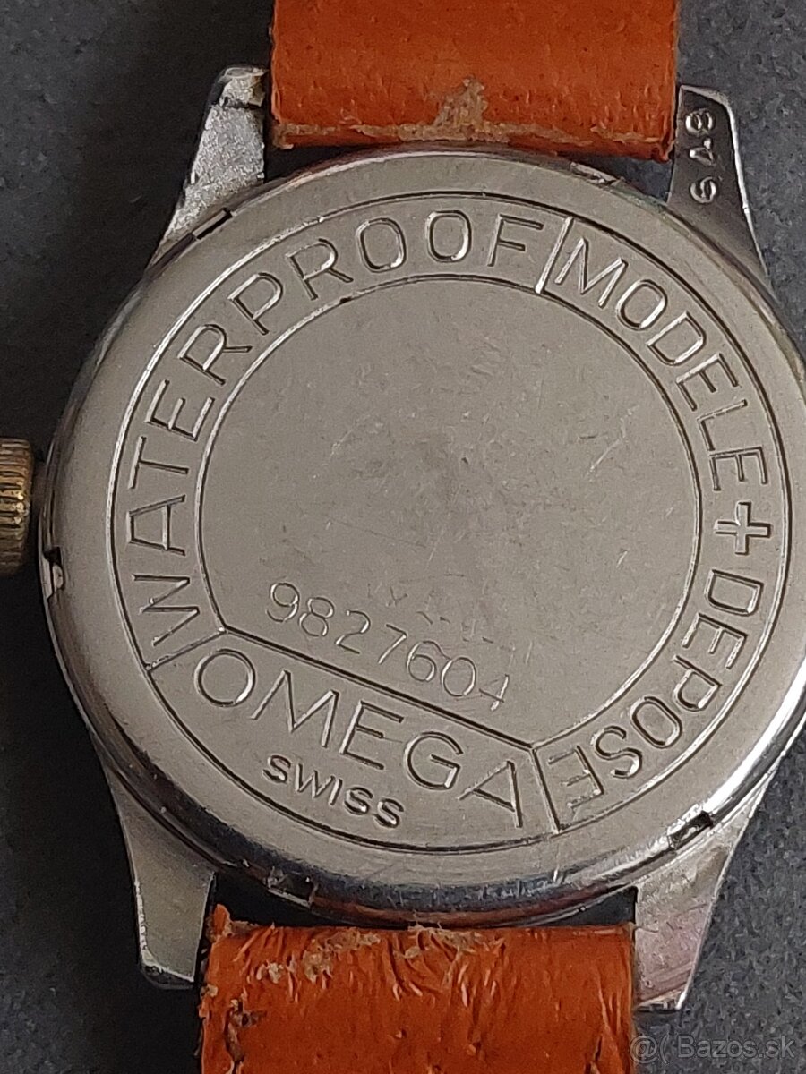 Omega raritny vojensky model 40 roky - 7