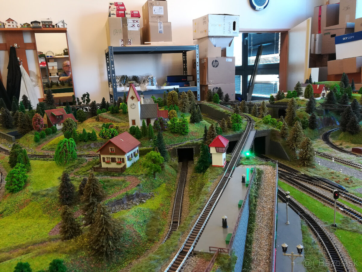 Kolejiště TT+N 350x220 cm - 7